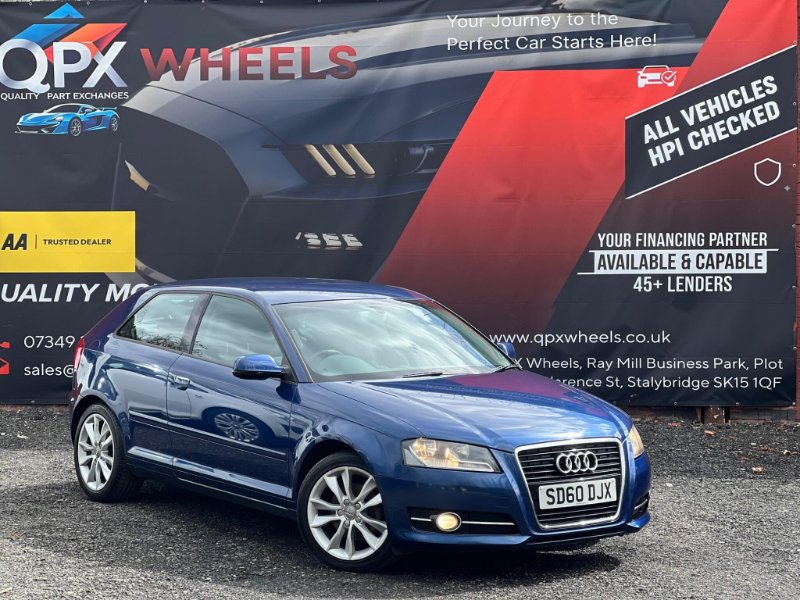 2010 AUDI A3 1.8 TFSI SPORT S TRONIC EURO 5 3DR BODY HATCHBACK MILEAGE 74,005... photo