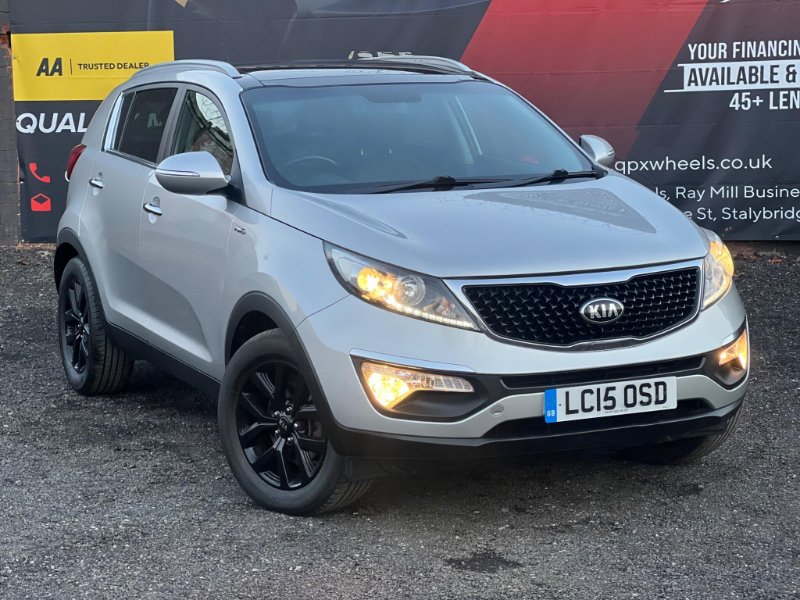 2015 KIA SPORTAGE 2.0 CRDI KX 2 AWD EURO 5 5DR BODY SUV MILEAGE 53,134... photo